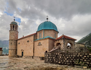 Montenegro, Our Lady of the Rocks old church, Perast