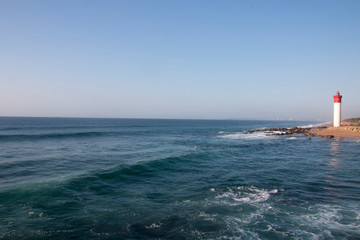 View of the Umhlanga Lighthouse from the Pier