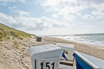 Obraz premium Chairs on beach