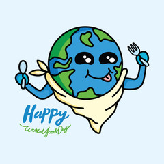 World Food Day Illustration Vector