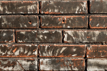 Brick wall texture. Background image of masonry