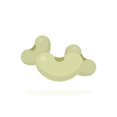 Soybeans icon with shadow flat style