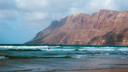 Naklejka premium waves