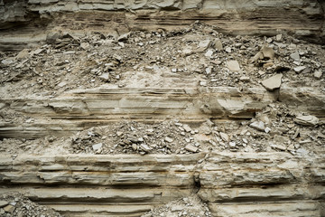 Texture of weathered earth. Canyon Macro Background Image