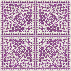 Tile glaze mosaic seamless- 3d illustration decor wall. Granite art- invitation template