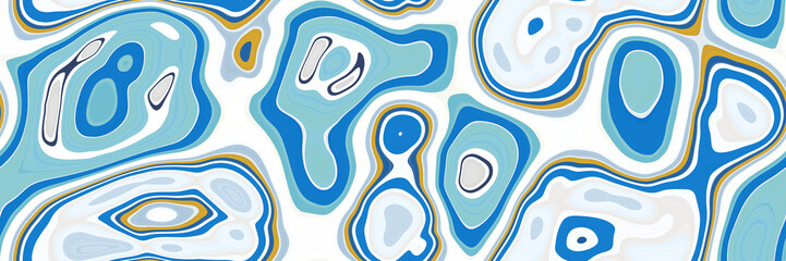 Fluid art- abstract illustration