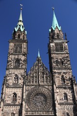 Fototapeta premium Saint Lawrence, Nuremberg