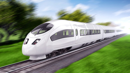 High-Speed Train © Alex Kondratenko
