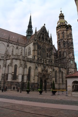 Naklejka na ściany i meble St. Elisabeth Cathedral, Kosice, Slovakia