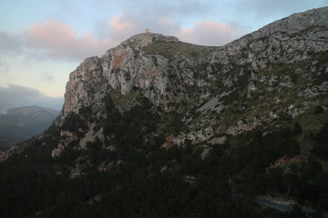 Viewpoint to Cap Formentor, West Coast, Mallorca, Spain