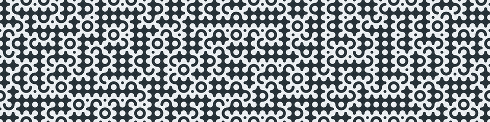 Truchet Random Pattern Generative Tile Art background illustration
