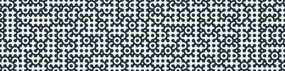 Truchet Random Pattern Generative Tile Art background illustration