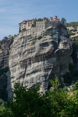 Beautiful landscapes of Meteora (The St. Stephen's Monastery), Kalambaka, Greece