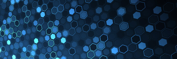 Abstract bright neon background. Technology illustration.