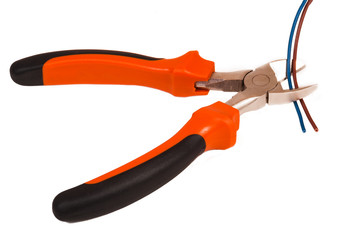 Obraz premium nippers on a white background