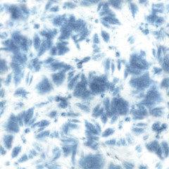 Tie dye shibori seamless pattern. Watercolour abstract texture.