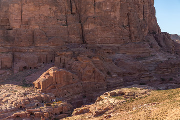 Al Habis fortress (Little Petra). Petra, Jordan. Petra is the main attraction of Jordan. Petra is included in the UNESCO heritage list.