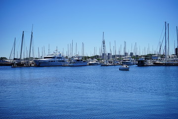 Fototapeta premium St petersburg beach in Florida USA