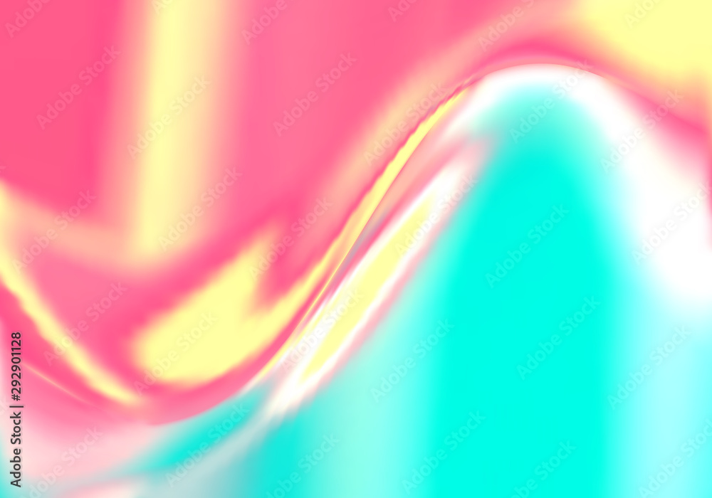 Poster abstract sleek fluid gradient background. modern bg with blue and pink wave