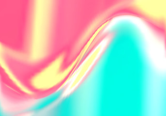 Abstract Sleek Fluid Gradient Background. Modern Bg With Blue and Pink Wave