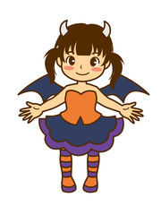 ハロウィーン　仮装　悪魔