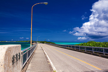 沖縄県・宮古島 世渡橋の風景