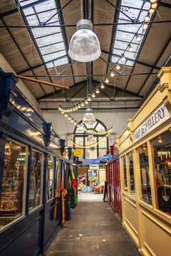 St Nicholas Indoor Market In Bristol, UK