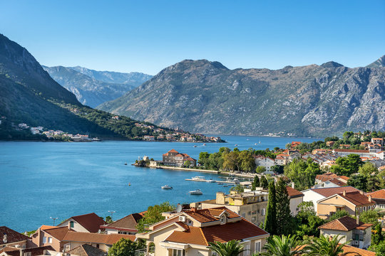 Kotor in Kotor Bay Montenegro
