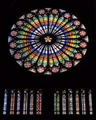 Rosette, Strassburg, Münster