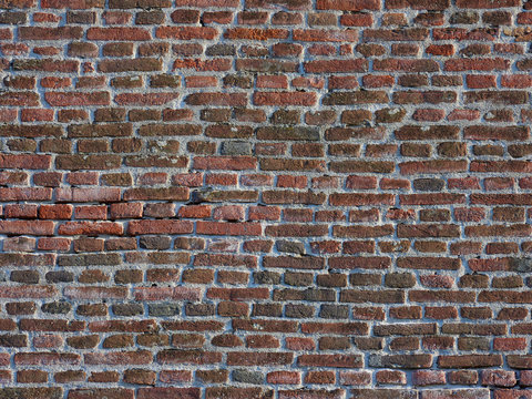 Old brick wall texture. Graphic resource.