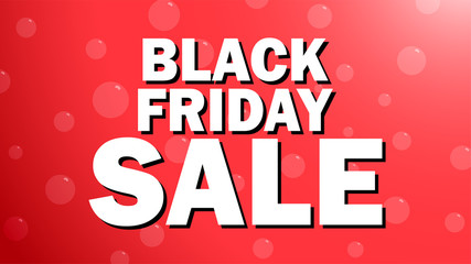 Fototapeta premium black friday sale banner for advertising