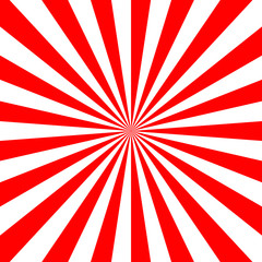 two colors sunburst abstract design 