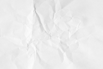 The background is white with an old surface, with cracks and kinks. Texture of paper in retro style, crumple.
