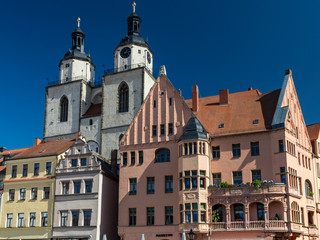 Fototapeta na wymiar Architektur am Marktplatz
