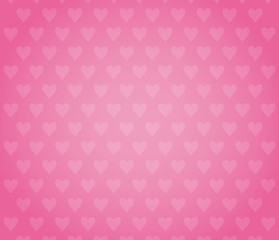cute pattern of pink hearts