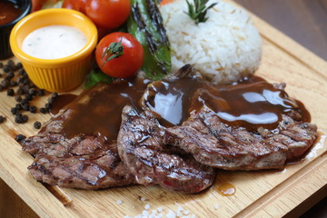 Steak with French Fries