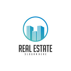 Building Idea logo template, Modern City logo designs concept, Real Estate logo Vector Illustration