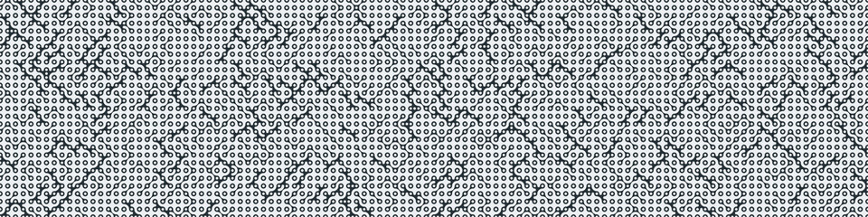 Truchet Random Pattern Generative Tile Art background illustration