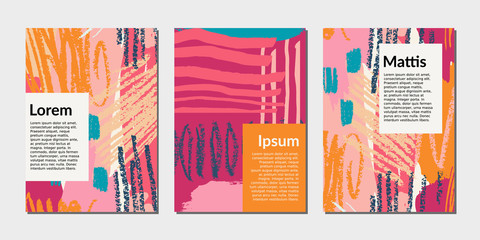 Modern Abstract Design Card Templates