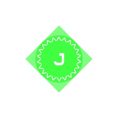 Initial Letter Logo J Template Vector Design