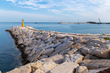 rimini a tourist town on the adriatic coast