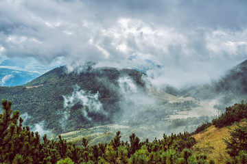 View from Big Rozsutec, Little Fatra, Slovakia