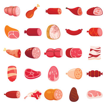 Types of meat and meat products