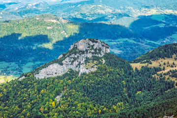 Naklejka na ściany i meble Little Rozsutec from Big Rozsutec peak, Little Fatra, Slovakia