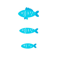 Fish color icons