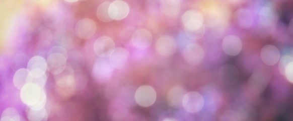 abstract background with bokeh