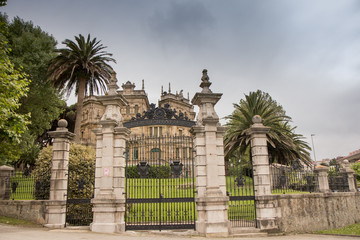 Fototapeta premium castle on a mountain