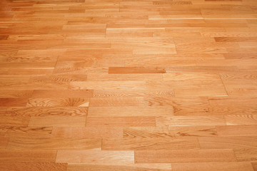 Top view of smooth  seamless brown laminate floor texture background. natural wooden polished surface parquet texture. Wood pattern texture for design and decoration