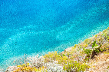Turquoise ocean in Madeira - Madeira, Portugal