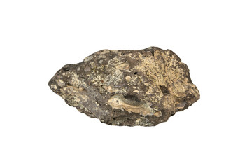 stones isolated on white background.Big granite rock stone.rock stone isolated on white background